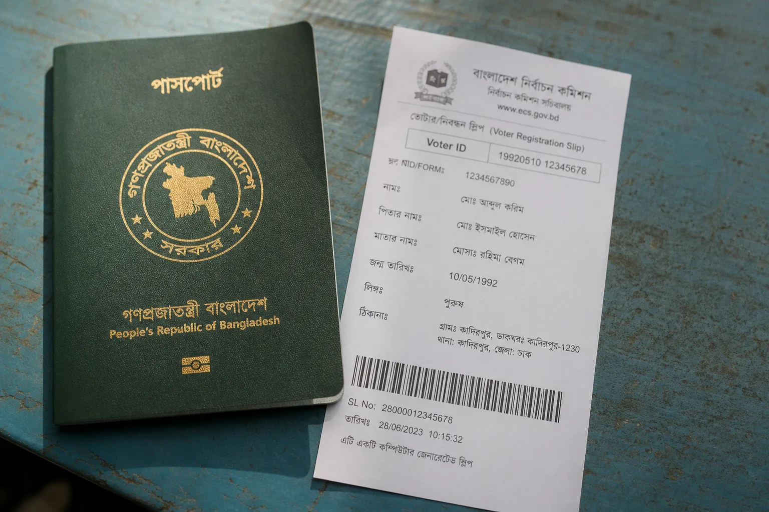 Verify Bangladesh Voter Registration Status Online